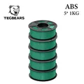 ABS Filament 5 kg 5 Rollen keine Blasen hohe Zähigkeit – Farbe ABS 5GG