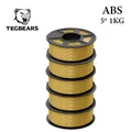 ABS Filament 5 kg 5 Rollen keine Blasen hohe Zähigkeit – Farbe ABS 5LG
