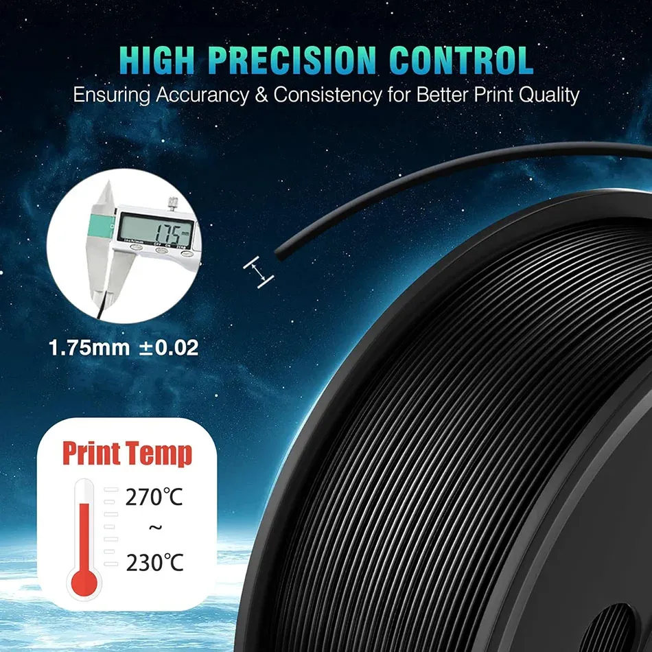 ABS Filament 5 kg Heißverformung 90° für funktionale Teile
