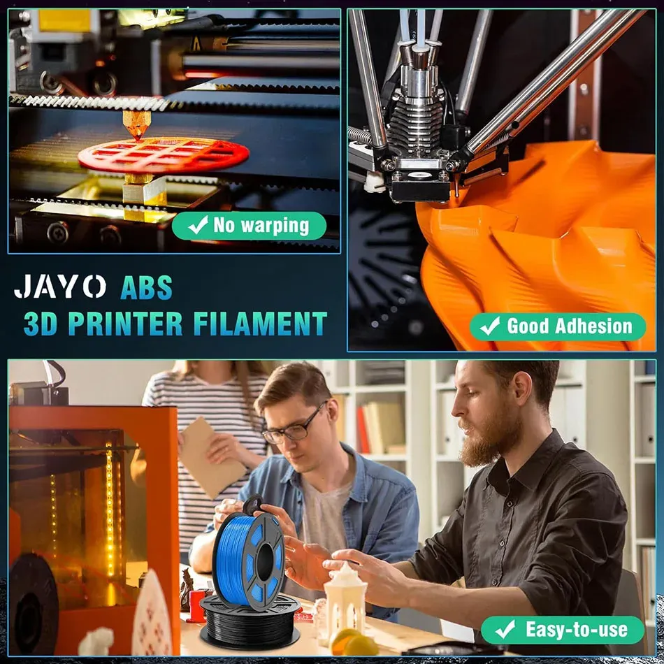 ABS Filament 5 kg Heißverformung 90° für funktionale Teile