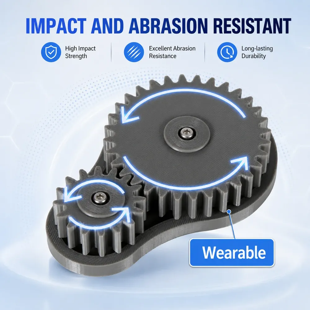 ABS+ Filament 5 kg Stark Langlebig geringe Verformung