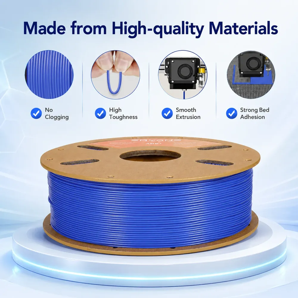 ABS+ Filament 5 kg Stark Langlebig geringe Verformung