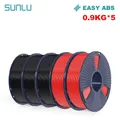 ABS Filament 5 Rollen 0,9 kg ordentlich gewickelt – Color EASY ABS MIX