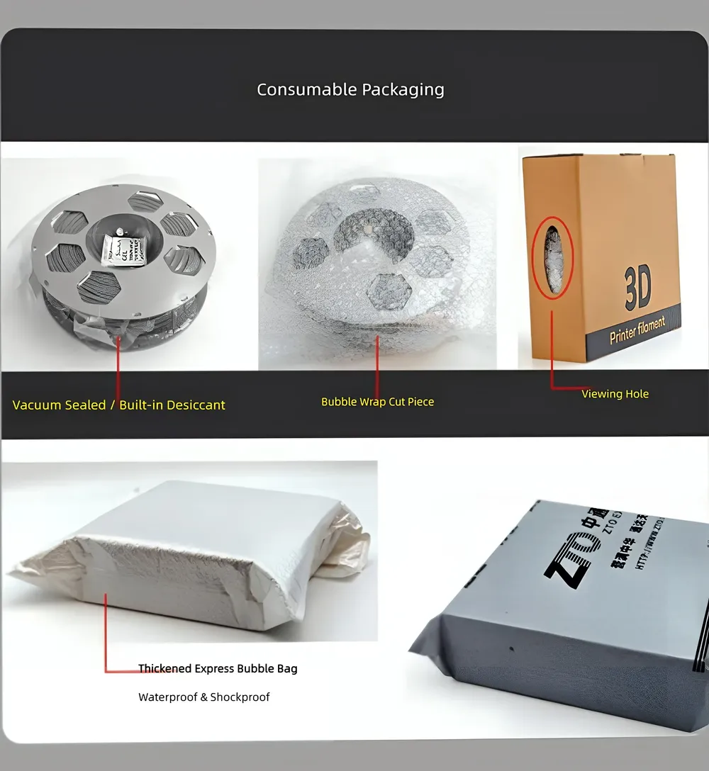 ABS GF Filament 1 kg verstärkt robust verstopfungssicher