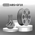 ABS GF Filament 1 kg verstärkt robust verstopfungssicher – Farbe Grau