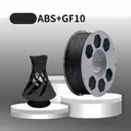 ABS GF Filament 1 kg verstärkt robust verstopfungssicher – Farbe schwarz