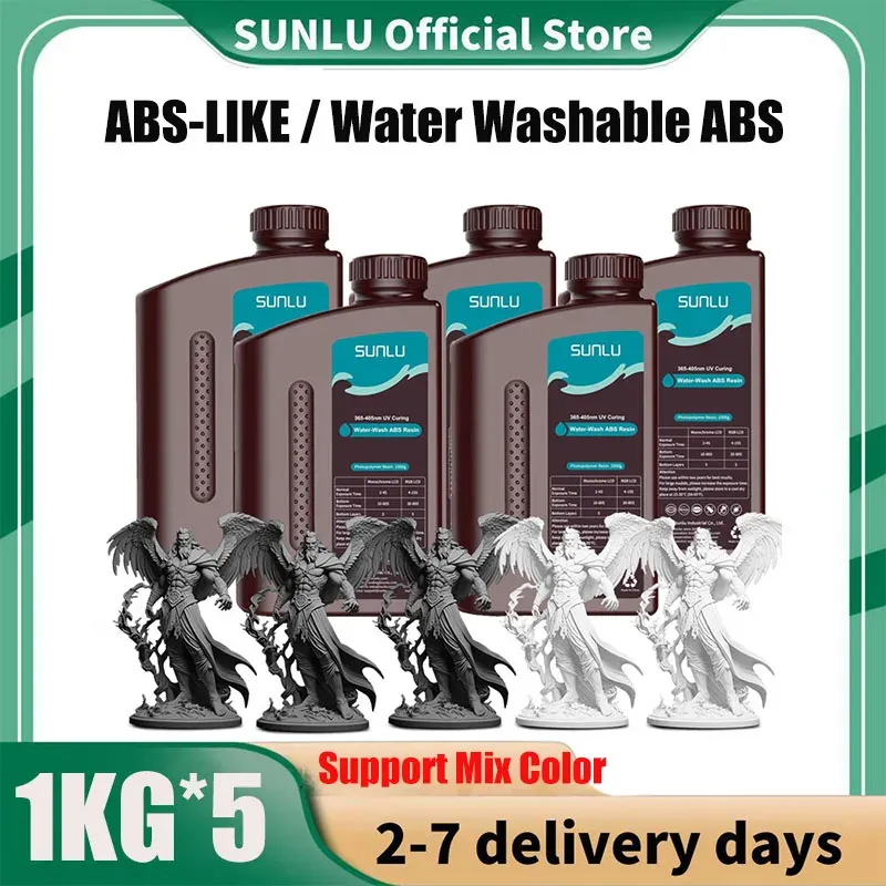 ABS Harz 1 kg ABS-ähnlich wasserwaschbar
