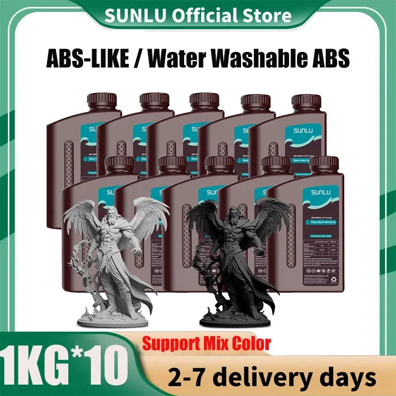 ABS Harz 1 kg ABS-ähnlich wasserwaschbar