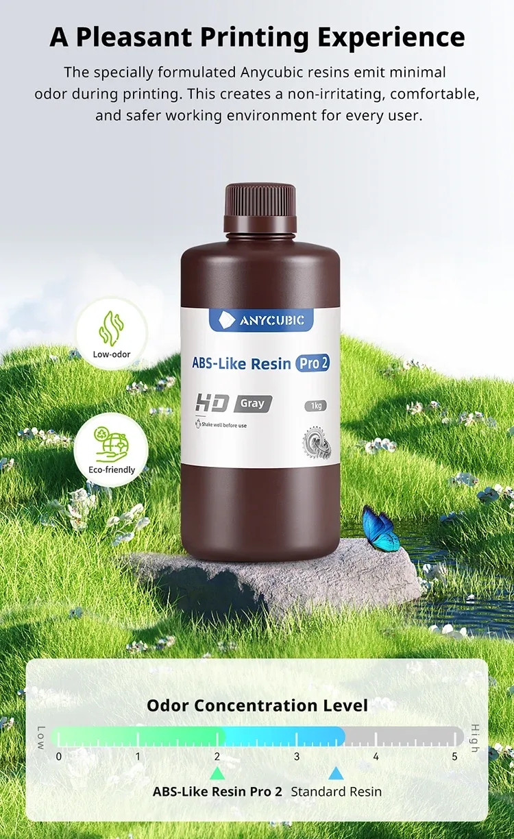 ABS-Like+ Resin Pro 2 405nm hohe Präzision ABS 3D-Harz