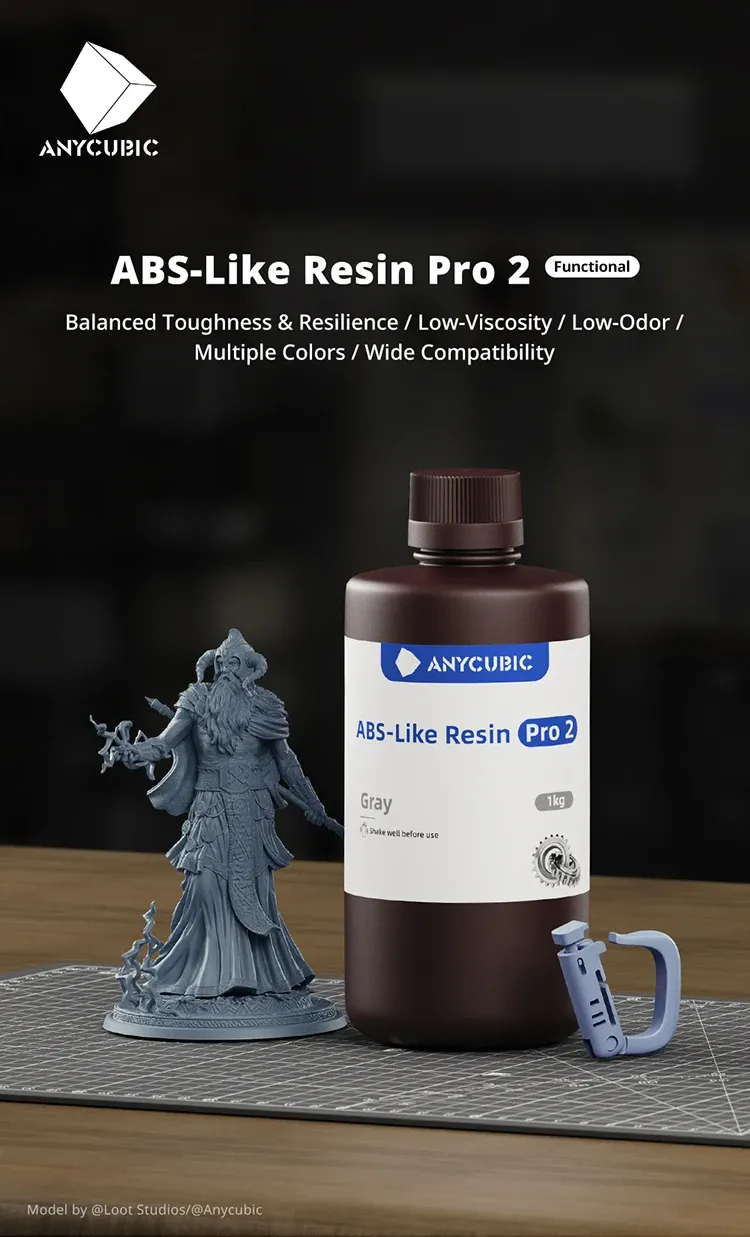 ABS-Like+ Resin Pro 2 405nm hohe Präzision ABS 3D-Harz