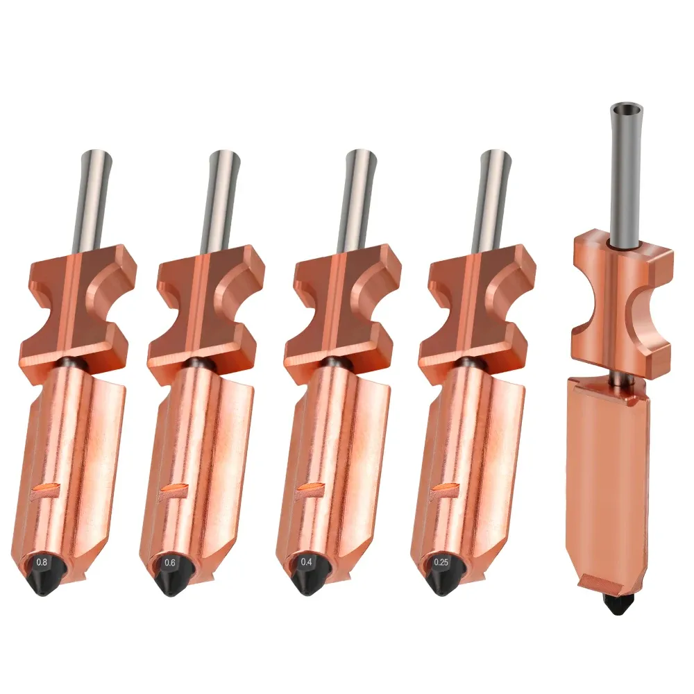 AD5X Düse aus gehärtetem Stahl 0,25 bis 0,8 mm