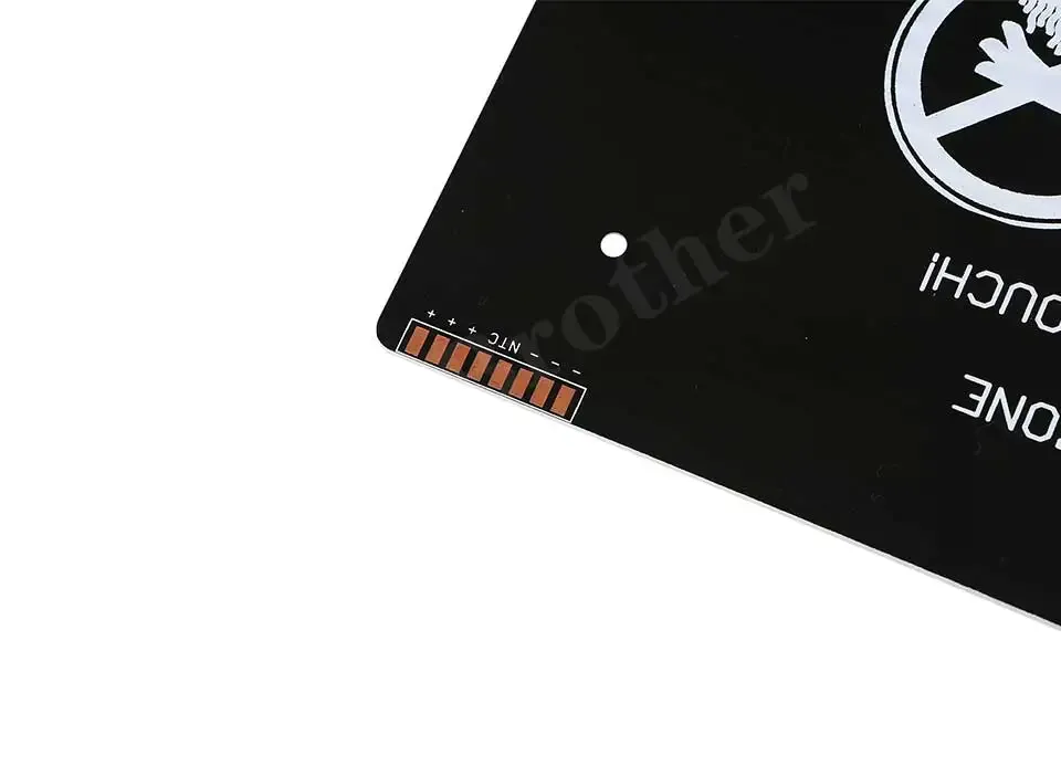 Aluminium Heizbett 12V/24V 235x235mm für 3D-Drucker
