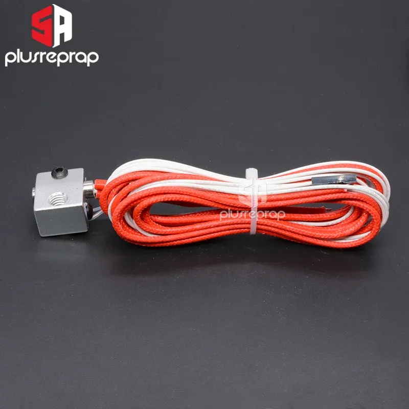 Aluminium Heizblock mit Thermistor und Keramikheizung 12V/24V