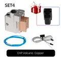 Aluminium/Kupfer-Heizblock für V6/Volcano/Crazy/Dragon Hotend 82W – Color Set 4