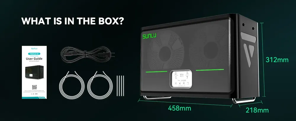 AMS Heater S4 Filament-Trocknungsbox für 4 Spulen