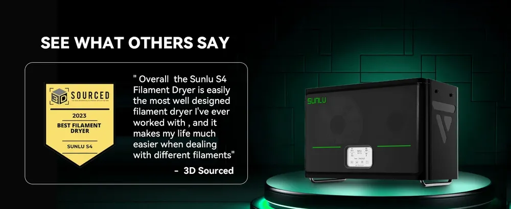 AMS Heater S4 Filament-Trocknungsbox für 4 Spulen