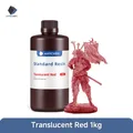 Anycubic Standard Harz UV 405 nm für Photon Mono 5s Pro 1 kg – Farbe 1kg Transluzentes Rot