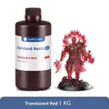 Anycubic Standard Harz V2 405 nm UV für Photon Mono 1 kg – Farbe 1kg Translucent Red