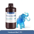 Anycubic Standard Harz V2 405 nm UV für Photon Mono 1 kg – Farbe 1kg Translucent Blue