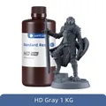 Anycubic Standard Harz V2 405 nm UV für Photon Mono 1 kg – Farbe 1kg V2 HD Gray