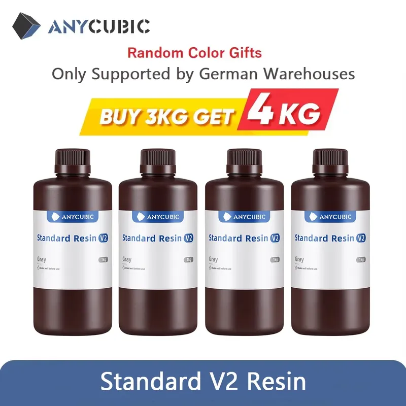 Anycubic Standard Harz V2 405 nm UV für Photon Mono 1 kg