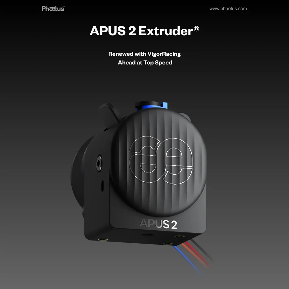 APUS 2 Extruder mit hohem Drehmoment und RNC II-Beschichtung