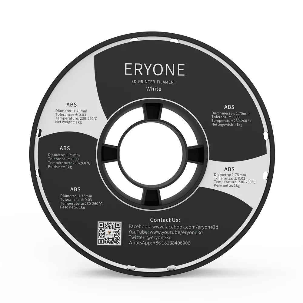 ASA ABS PETG PLA Carbonfaser Filament 1,75 mm 1 kg