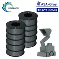 ASA Filament 1,75 mm hohe Schlagfestigkeit 1 kg bis 10 kg – Color 10KG Grey