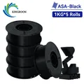 ASA Filament 1,75 mm hohe Schlagfestigkeit 1 kg bis 10 kg – Color 5KG Black