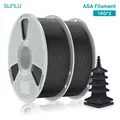 ASA Filament 1kg 1,75mm hochtemperaturbeständig UV-resistent wetterfest – Farbe Black