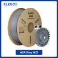 ASA Filament 1kg bis 10kg 1,75mm UV- und wetterbeständig für Außen – Farbe Grey 1KG