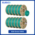 ASA Filament 1kg bis 10kg 1,75mm UV- und wetterbeständig für Außen – Farbe Green 10kg