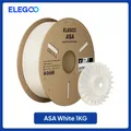 ASA Filament 2kg bis 10kg 1,75mm UV- und wetterbeständig für Außen – Farbe White 1KG