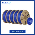 ASA Filament 2kg bis 10kg 1,75mm UV- und wetterbeständig für Außen – Farbe Blue 5kg
