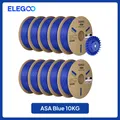 ASA Filament 2kg bis 10kg 1,75mm UV- und wetterbeständig für Außen – Farbe Blue 10kg