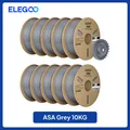 ASA Filament 2kg bis 10kg 1,75mm UV- und wetterbeständig für Außen – Farbe Grey 10kg