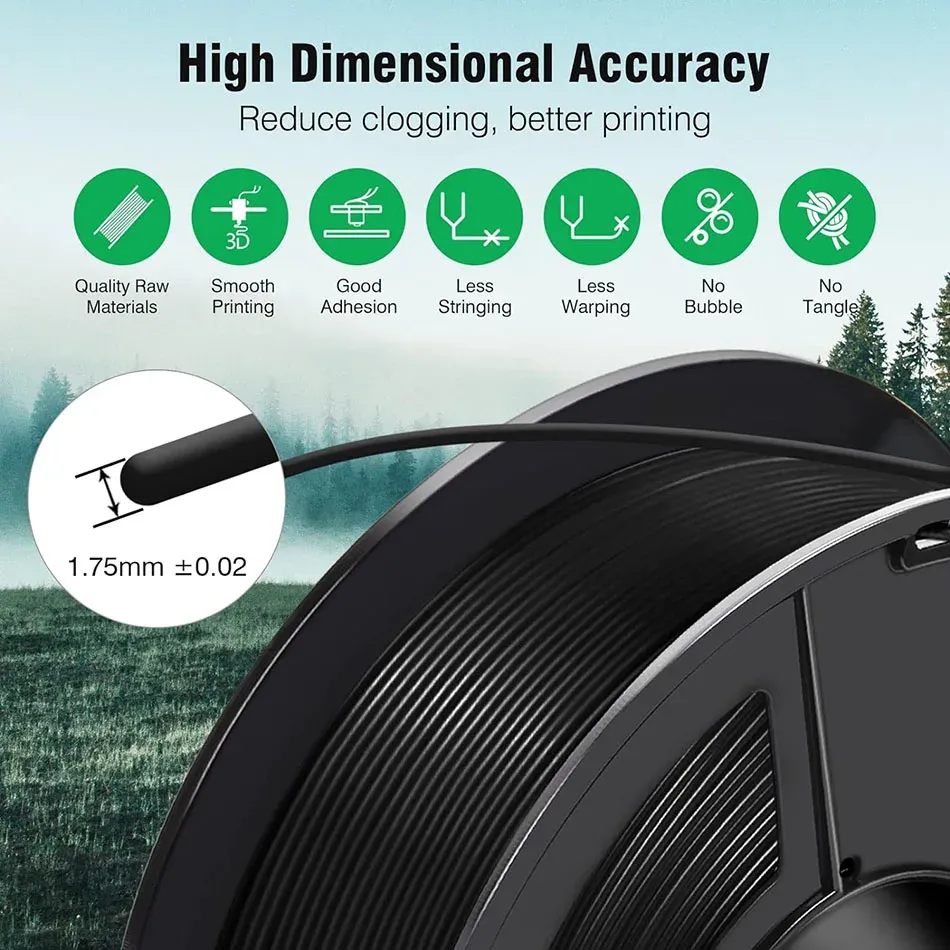ASA Filament 5kg 1,75mm hitze- und witterungsbeständig für Außen