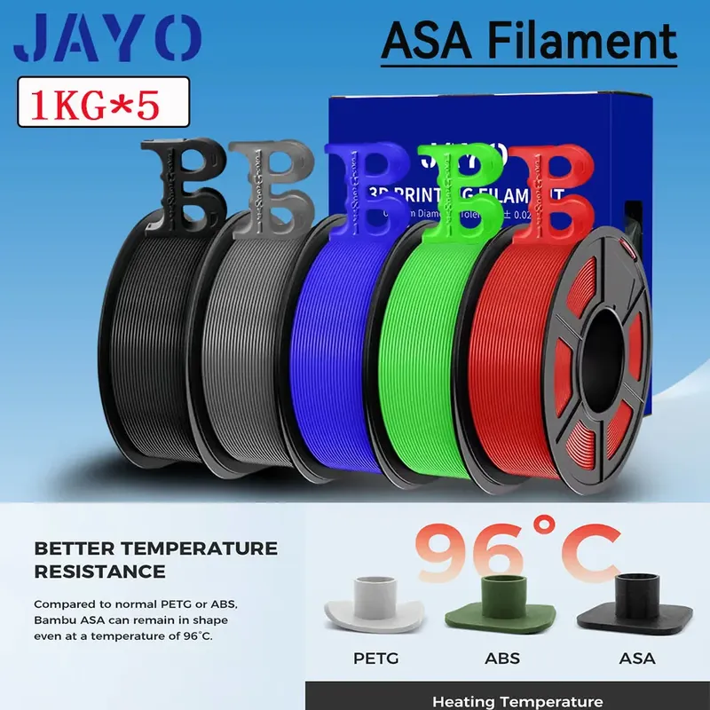 ASA Filament 5kg 1,75mm hitze- und witterungsbeständig für Außen