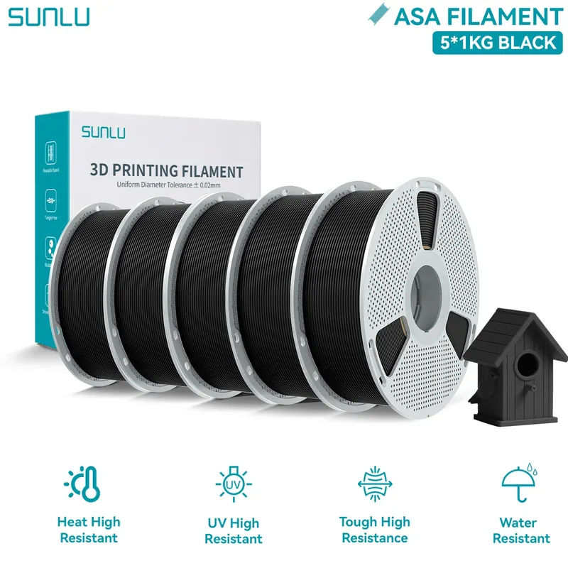 ASA Filament 5kg 1,75mm UV-beständig hochtemperaturbeständig wetterfest