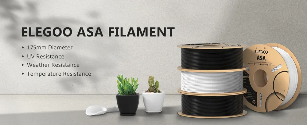 ASA-Filament für 3D-Druck 1 kg bis 5 kg