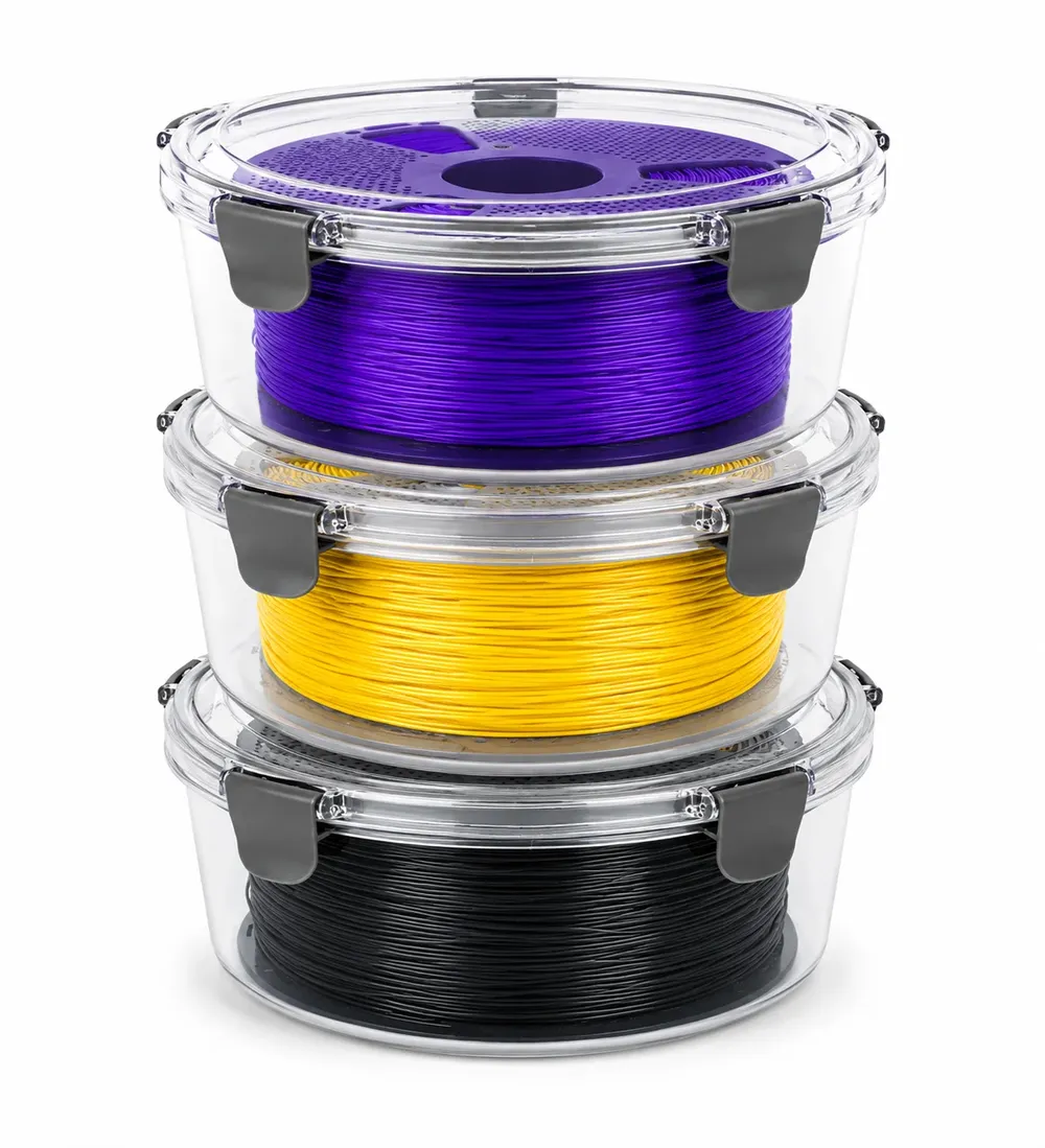 Aufbewahrungsbox Filament 2 Stück luftdicht tragbar