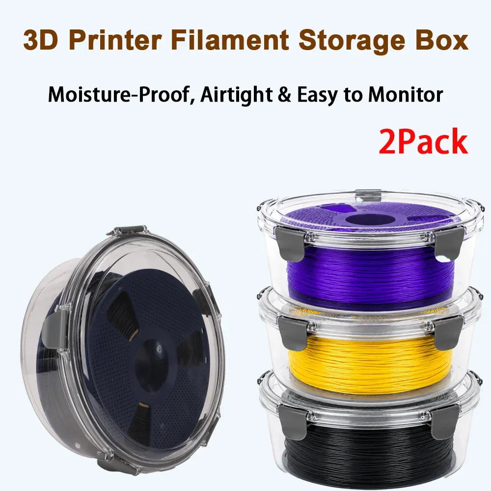 Aufbewahrungsbox Filament 2 Stück luftdicht tragbar