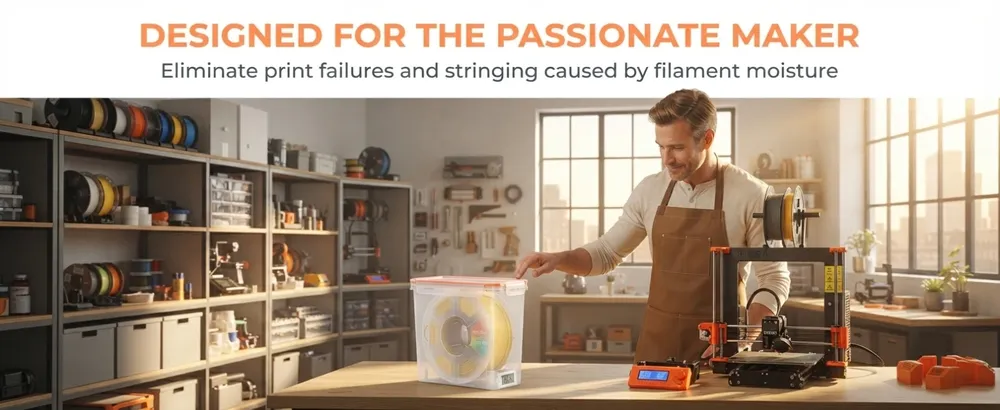 Aufbewahrungsbox Filament luftdicht staubdicht feuchtigkeitsbeständig