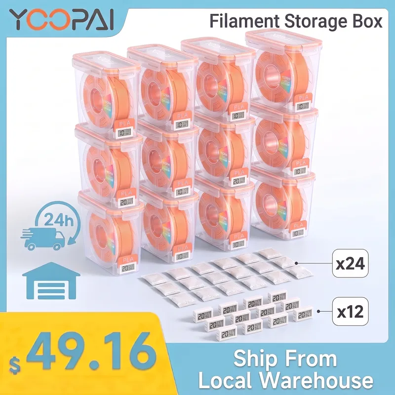 Aufbewahrungsbox Filament luftdicht staubdicht feuchtigkeitsbeständig