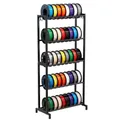 Aufbewahrungsregal Filament 5 Ebenen 635x320x1300 mm – Farbe schwarz