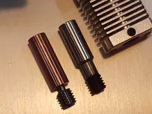 Kundenbewertungen – Ender3 CR10 Bimetall-Heatbreak-Hals Titan Kupfer Upgrade