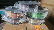 Kundenbewertungen – Filament Seide PLA dreifarbig 5kg 1kg/Spule Farbwechsel