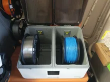 Kundenbewertungen – Filament-Trocknungsbox X4L mit 2 Kammern 75°C Heizung