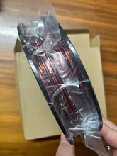 Kundenbewertungen – PLA Filament 1,75 mm zweifarbig Seidenblau Rot 250 g