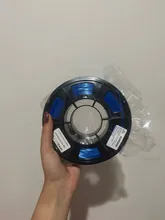 Kundenbewertungen – PLA Filament 1,75 mm zweifarbig Seidenblau Rot 250 g
